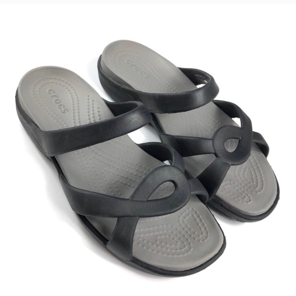 CROCS Women’s Strappy Slip-On Shoe Sz 7